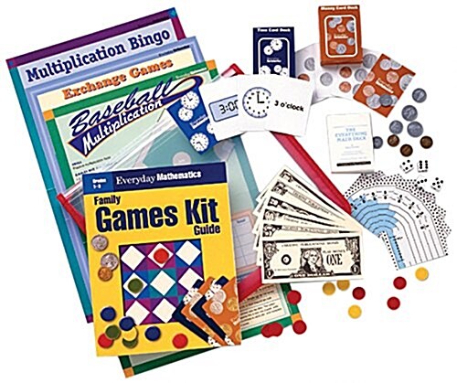 Everyday Mathematics 4: Grades 3-4, Family Games Kit (Hardcover)