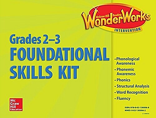 Reading Wonderworks Foundational Skills Kits Grade 2-3 (Hardcover)