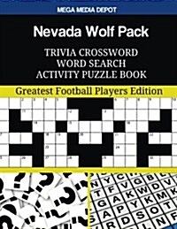 Nevada Wolf Pack Trivia Crossword Word Search Activity Puzzle Book (Paperback, ACT, CSM)