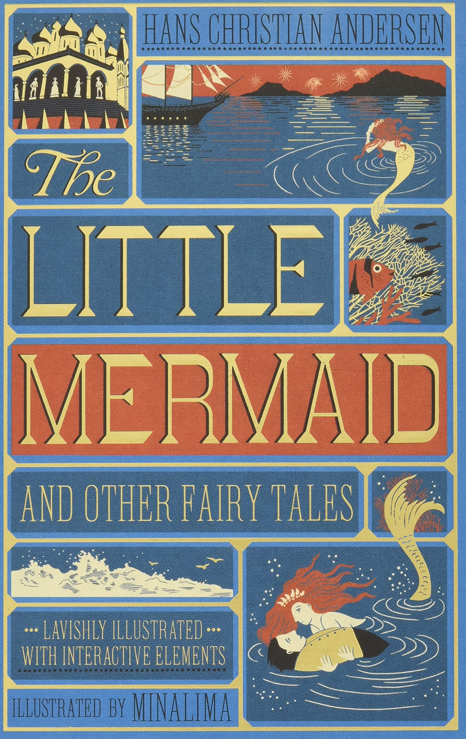 Little Mermaid and Other Fairy Tales, the (Illustrated with Interactive Elements (Hardcover)