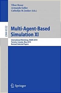 Multi-Agent-Based Simulation XI (Paperback)