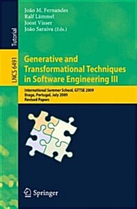 Generative and Transformational Techniques in Software Engineering III (Paperback, 1st)