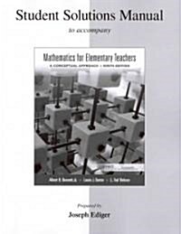 Student Solutions Manual for Mathematics for Elementary Teachers (Paperback, 9)