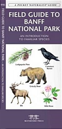 Field Guide to Banff National Park: A Folding Pocket Guide to Familiar Plants & Animals (Paperback)
