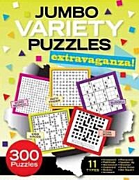 Jumbo Variety Puzzles Extravaganza! (Paperback)