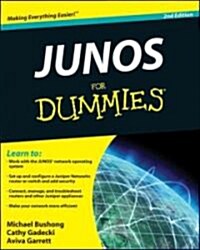 [중고] JUNOS OS For Dummies (Paperback, 2 Rev ed)