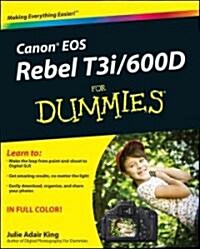 Canon EOS Rebel T3i / 600d for Dummies (Paperback)