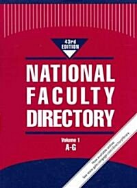 National Faculty Directory (Library Binding, 43)