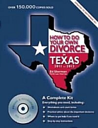 How to Do Your Own Divorce in Texas [With CDROM] (Paperback, 13, 2011-2013)