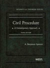 Civil procedure : a contemporary approach 3rd ed