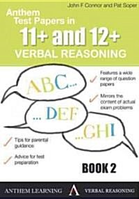 Anthem Test Papers in 11+ and 12+ Verbal Reasoning (Paperback)