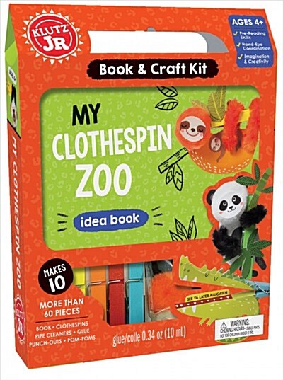 My Clothespin Zoo (Hardcover)
