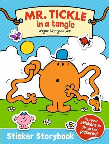 Mr. Tickle in a tangle Sticker Storybook (Paperback)
