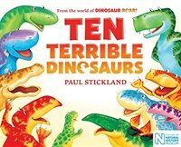 Ten Terrible Dinosaurs (Board Book)