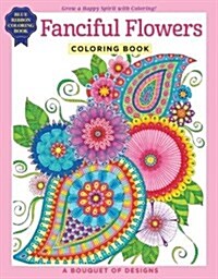 Fanciful Flowers Coloring Book (Paperback)