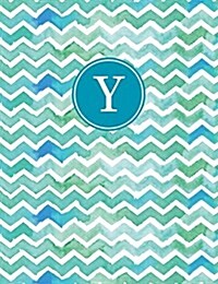 Personalized Posh: Washy Chevron (Y) 2018 Monthly/Weekly Planning Calendar (Paperback)