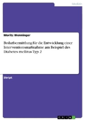 Bedarfsermittlung f? die Entwicklung einer Interventionsma?ahme am Beispiel des Diabetes mellitus Typ 2 (Paperback)