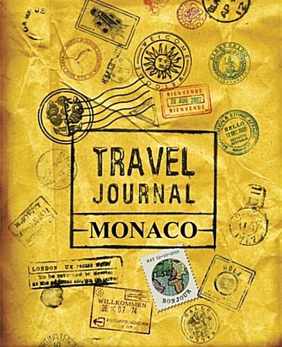 Travel Journal Monaco (Paperback)