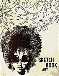 Sketch Book Art: Blank Doodle Draw Sketch Book (Paperback)