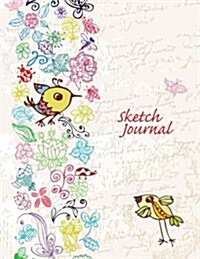 Sketch Journal: Blank Doodle Draw Sketch Book (Paperback)