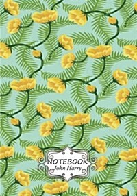 Notebook Journal Dot-Grid, Graph, Lined, Blank No Lined: Flower Design 4: Pocket Notebook Journal Diary, 110 Pages, 7 X 10 (Blank Notebook Journal) (Paperback)