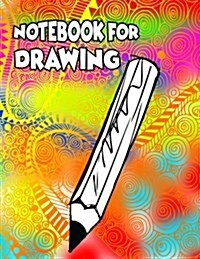 Notebook for Drawing: Blank Doodle Draw Sketch Book (Paperback)