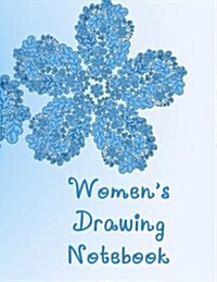 Womens Drawing Notebook: Blank Doodle Draw Sketch Books (Paperback)