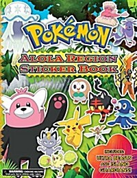 Pokemon Alola Region Sticker Book (Paperback)