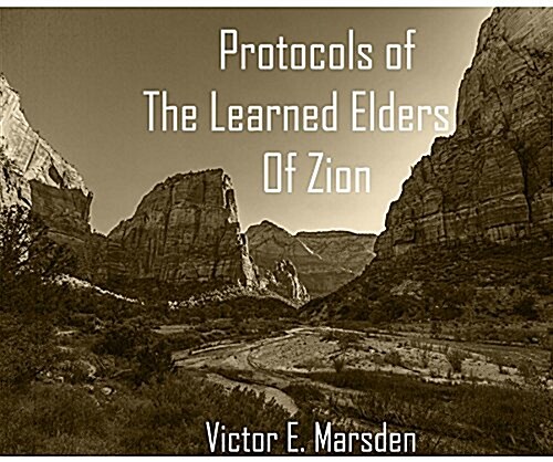 The Protocols of the Learned Elders of Zion (Paperback)