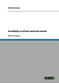 Invisibility in African American Novels (Paperback)