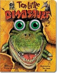 Ten Little Dinosaurs (Eyeball Animation): Board Book Edition (Board Books, Board Book)