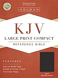 Large Print Compact Bible-KJV (Bonded Leather)