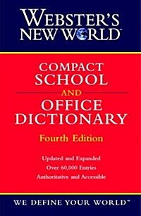 [중고] Webster‘s New World Compact School and Office Dictionary (Paperback, 4th)