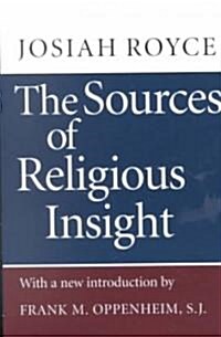 The Sources of Religious Insight (Paperback)