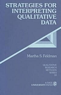 Strategies for Interpreting Qualitative Data (Paperback)