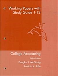 College Accounting (Paperback, 8th, PCK)