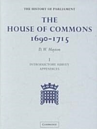 The History of Parliament: the House of Commons, 1690-1715 [5 volume set] (Hardcover)