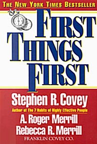[중고] First Things First (Paperback)