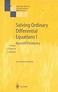 [중고] Solving Ordinary Differential Equations I: Nonstiff Problems (Hardcover, 2, Revised)