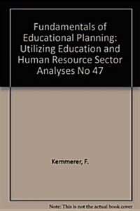 Utilizing Education and Human Resource Sector Analyses (Paperback)