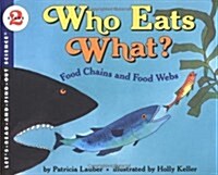 [중고] Who Eats What?: Food Chains and Food Webs (Paperback)