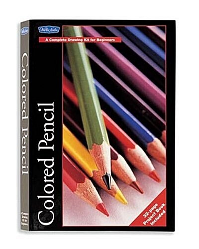 Colored Pencil Drawing Kit : 6 Colored Pencils, Book, Rubber Eraser, Pencil Sharpener, Drawing Paper (Paperback)
