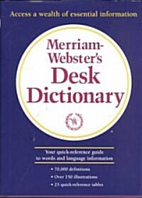 Merriam-Websters Desk Dictionary (Hardcover)