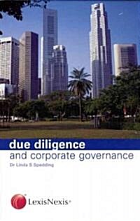 Due Diligence and Corporate Governance (Paperback)