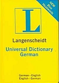 Langenscheidts Universal German Dictionary (Paperback, Revised)