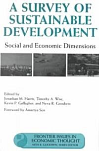 A Survey of Sustainable Development: Social and Economic Dimensions Volume 6 (Paperback)