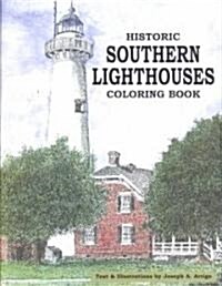 Historic Southern Lighthouses Coloring Book (Paperback)
