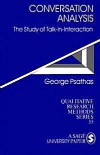 Conversation Analysis (Paperback)