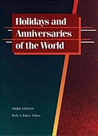 Holidays and Anniversaries of the World (Hardcover, 3rd, Subsequent)