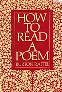How to Read a Poem (Paperback)